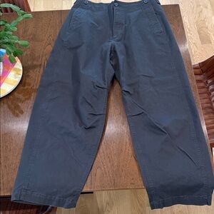 Uniqlo womens Dark Gray Chinos